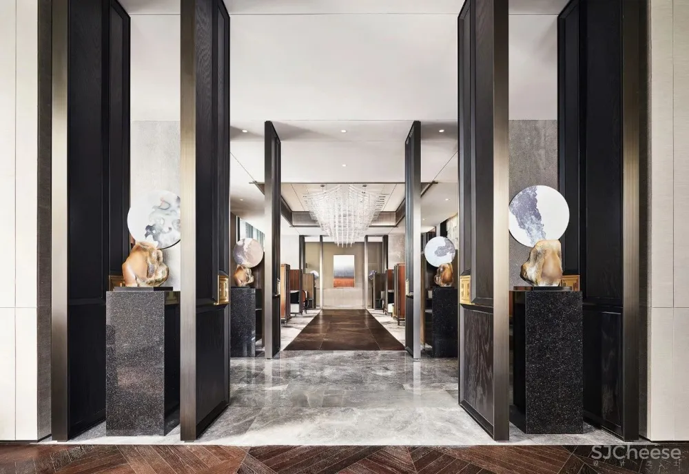 布鲁盟设计丨常州新城璞樾春秋售楼处 :典雅东方,借古开今