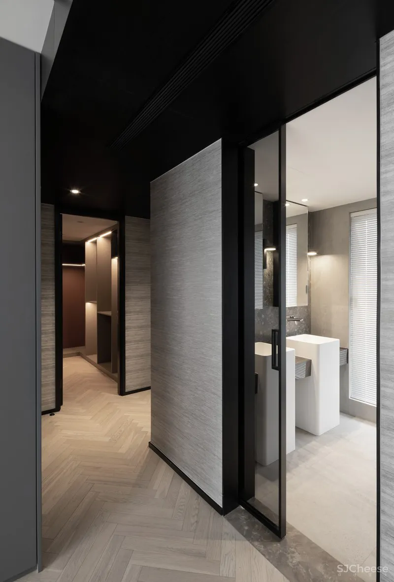 270㎡顶跃私宅,悬浮式楼梯,超有范!