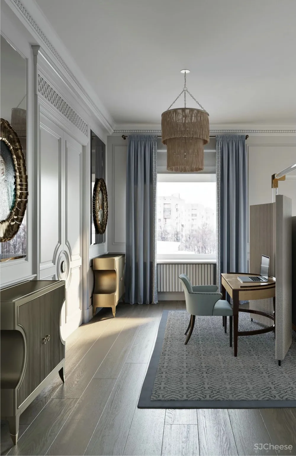 【搭-配】优雅是她的性格，臻品清新美式设计 Parsifal Design Studio