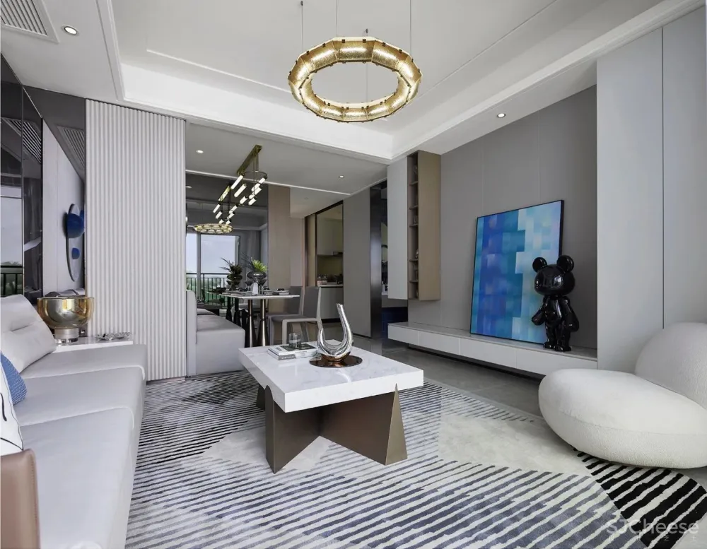 乐尚设计丨吴江信坤望湖四季样板间