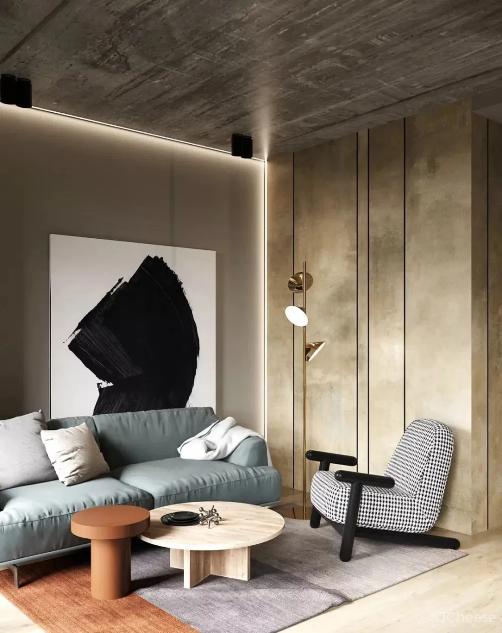 一套56㎡的住宅,设计很厉害,有颜有格调 !