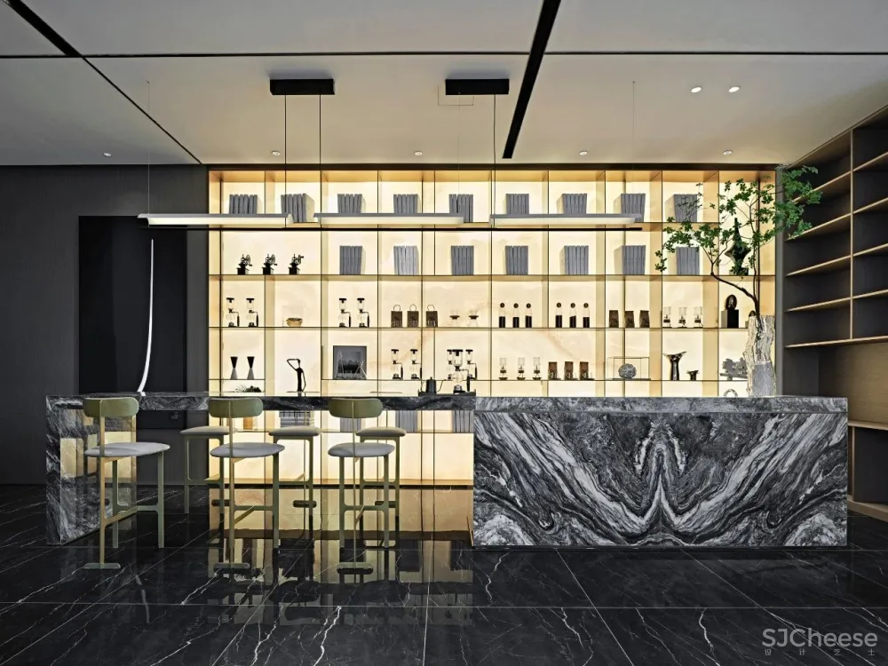 EH DESIGN 空间 月华流照萧然城 —— 金地·滨与城营销中心