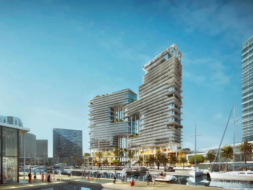 看看迪拜大平层,32层只有39套公寓,这配置是真奢华!