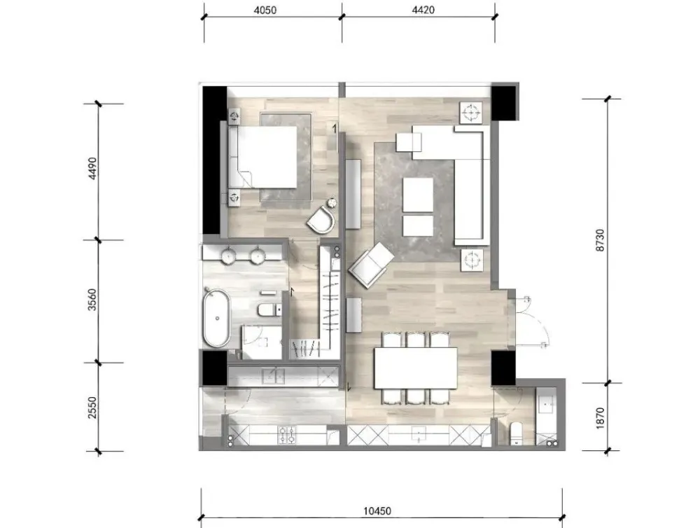 李玮珉新作 成都最顶级豪宅「华商.交子公馆」四套样板间设计