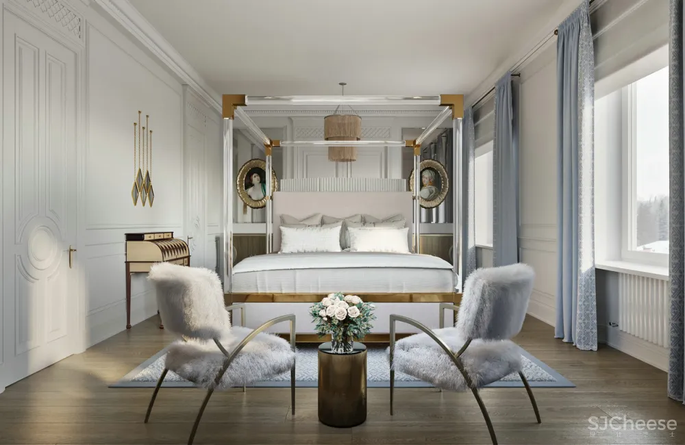 【搭-配】优雅是她的性格，臻品清新美式设计 Parsifal Design Studio