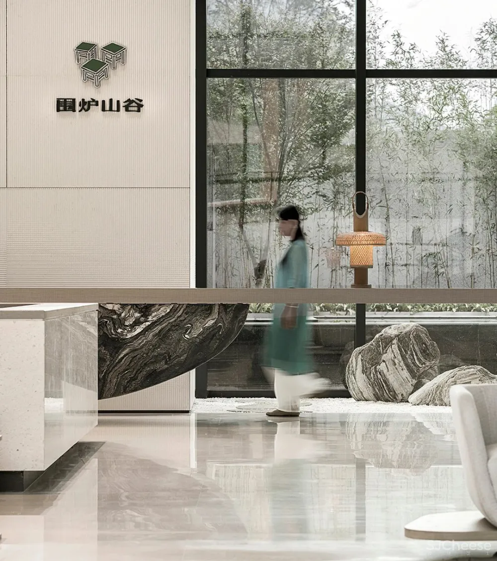 派尚设计 围炉山谷，将自然简朴的在地性做到极致