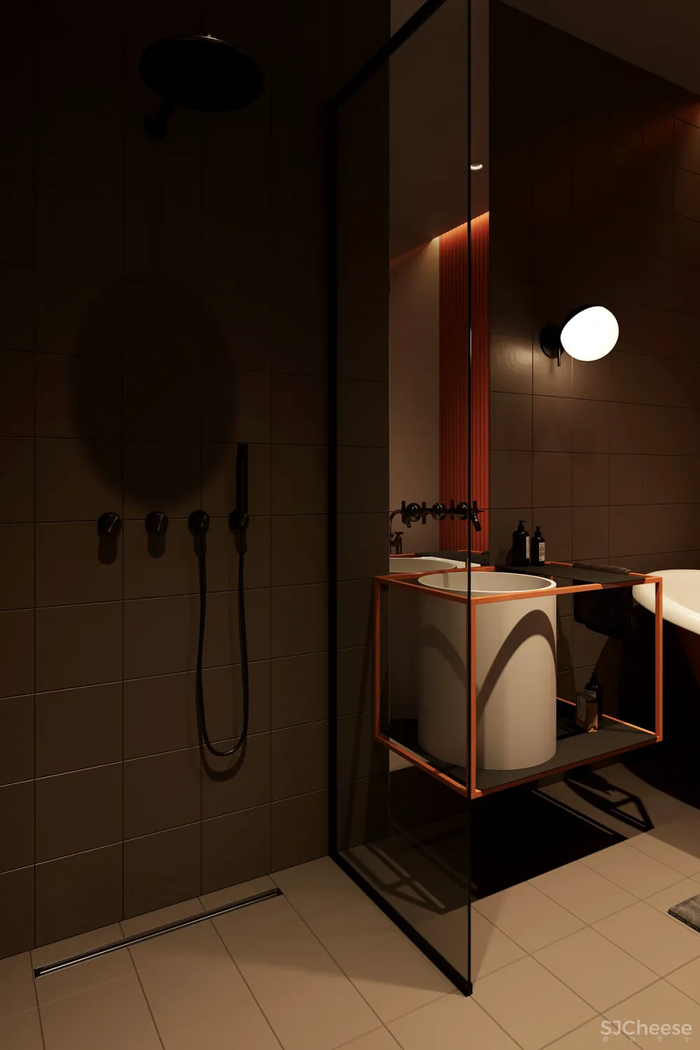 83㎡ 一室一厅,这么个性的颜色搭配一进门就被惊艳到了!