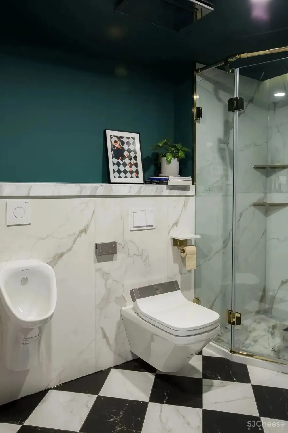 175㎡“职住一体”的家,旋转楼梯融入法式风情,装出大宅气度 吾隅设计