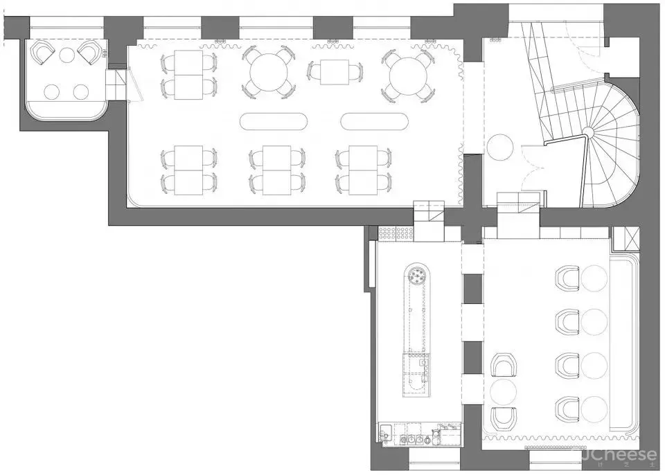 BUCK.STUDIO - 波兰opasly tom当代餐厅！