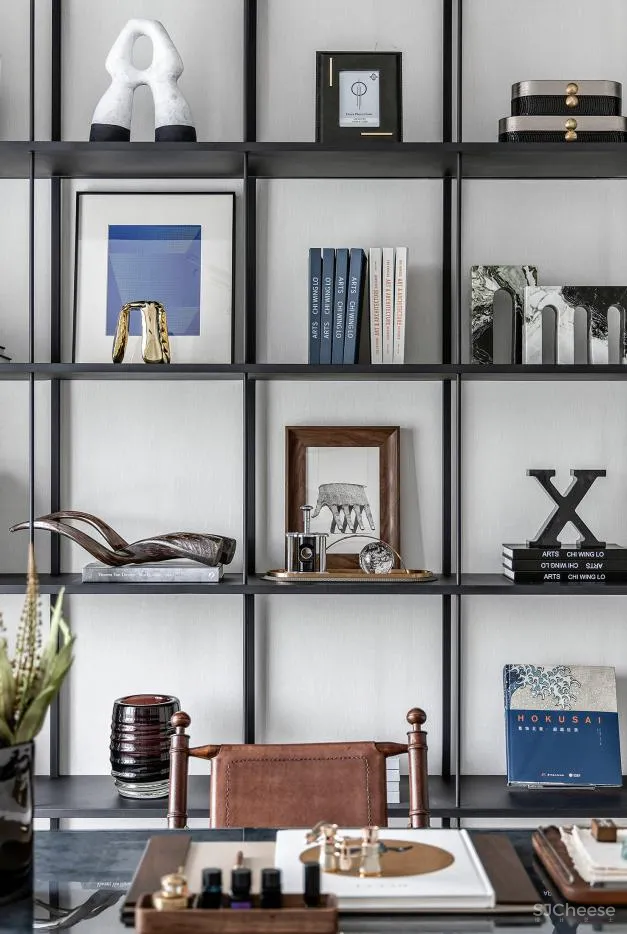 大朴-勿量：366㎡雾霭蓝法式美宅，直撩心底的静奢魅力！