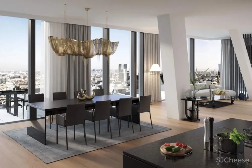 OMA 拿了高层公寓奖,这样板房才是正统「北欧风」