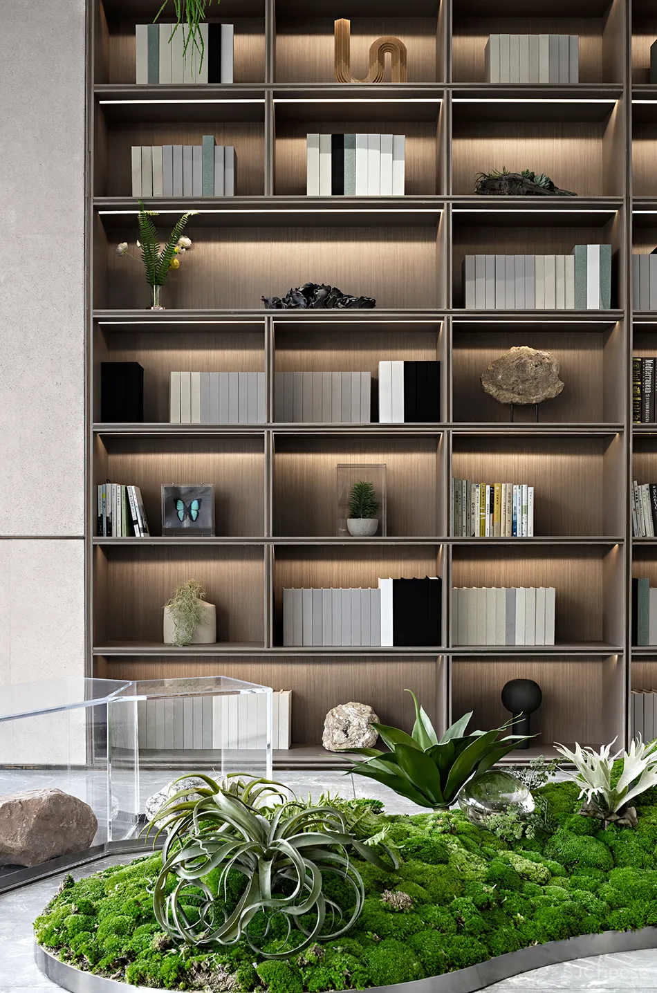 824㎡售楼处,光影与自然共生!