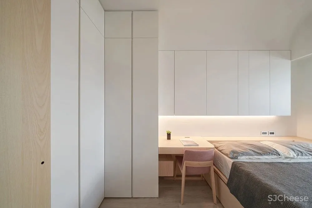 49㎡三口之家,这样设计超级显大!