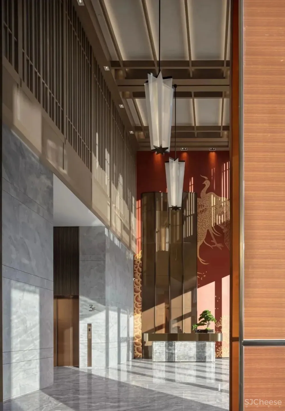 新城·凤凰台 体验中心,演绎那一抹红的诗情画意 牧笛设计