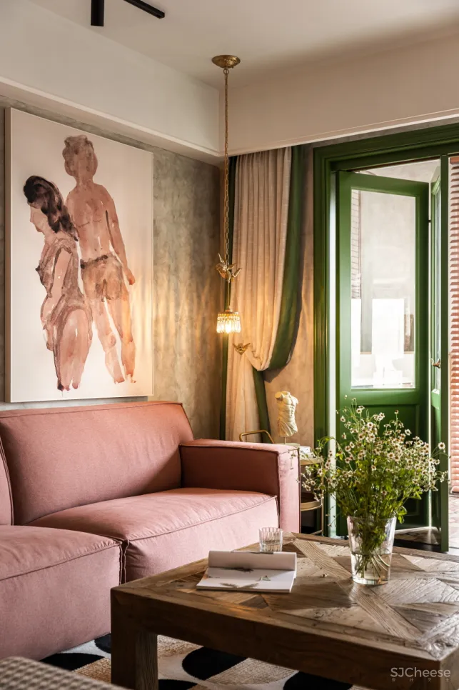 无法拒绝的vintage风,137㎡的小众美立即get!