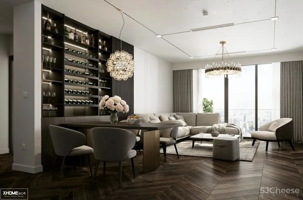 意式极简轻奢设计,优雅!