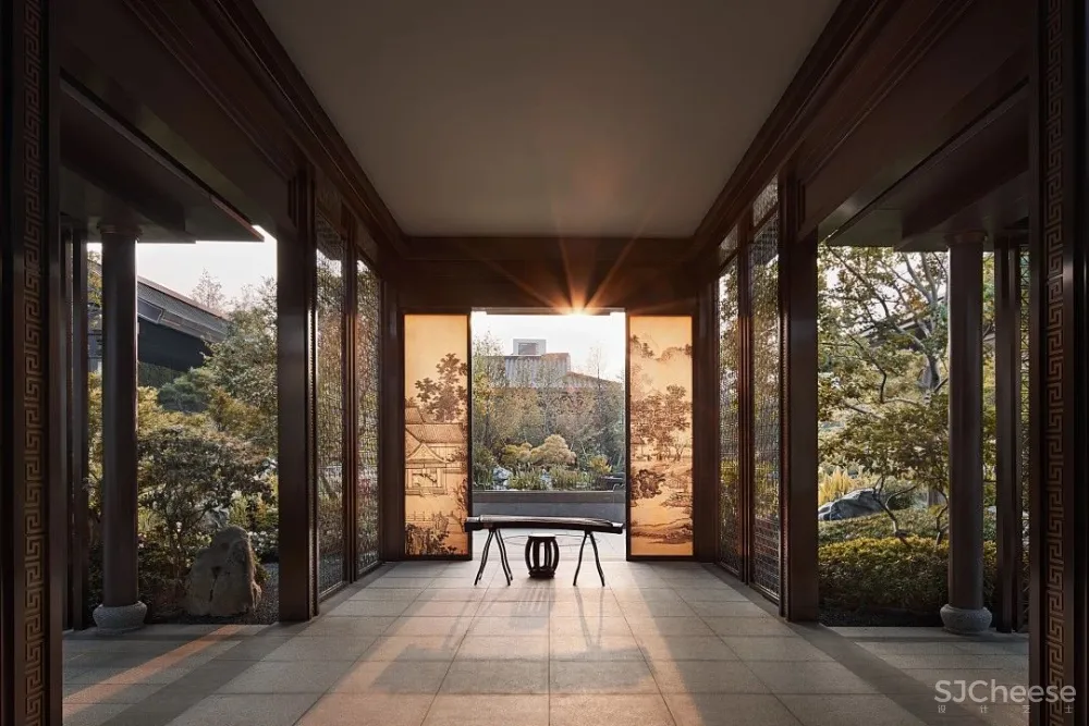 【创时空设计新作】以地为宣纸水为墨，写意东方山水画！