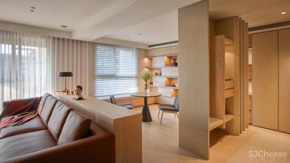 180㎡现代简约，暖色调的浪漫，温馨舒适自然