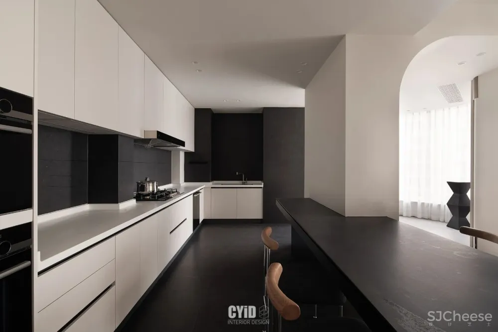 留白与弧度，赋予空间满分张力 辰佑设计