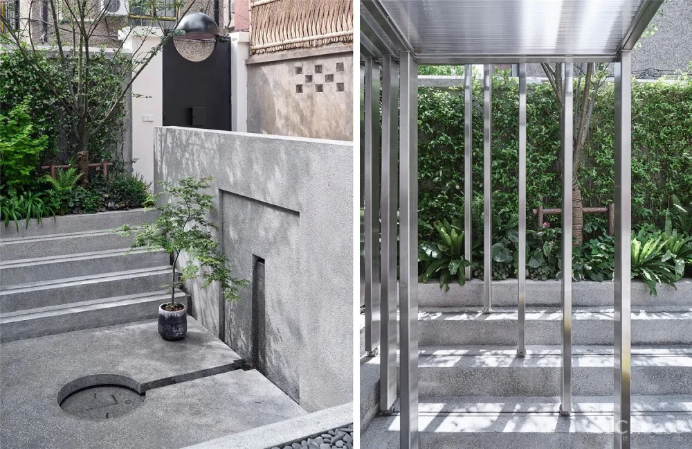 1936年的上海法式洋房改造而成的办公空间