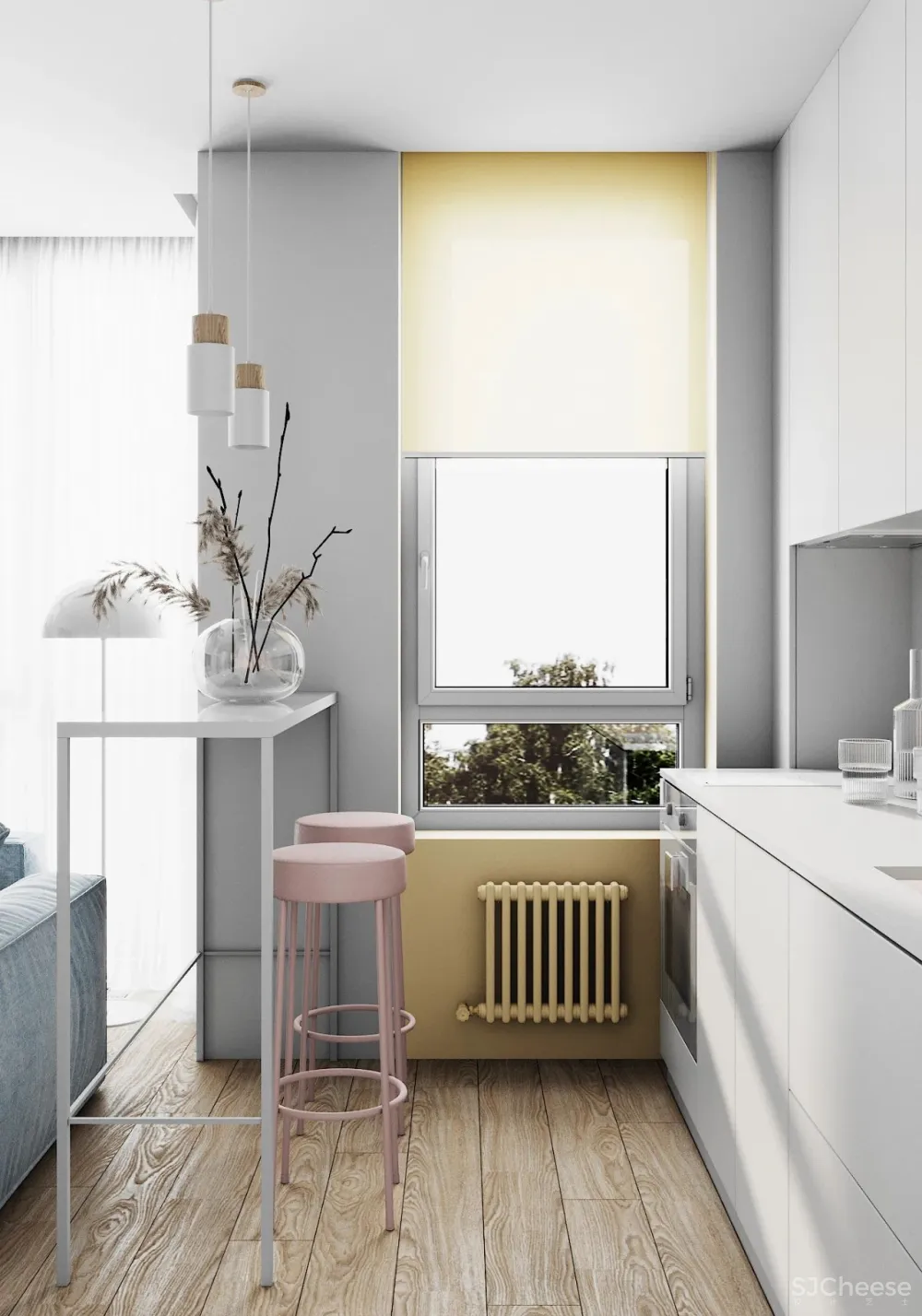 粉色系除了代表可爱,其实还很治愈