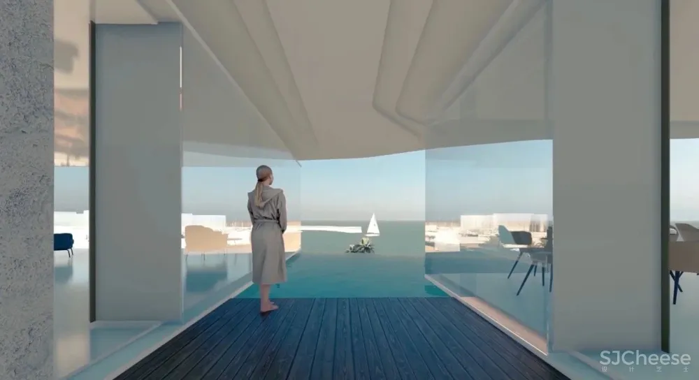 法国凯宾斯基最新酒店方案曝光，靠山而建，山和海都是景观