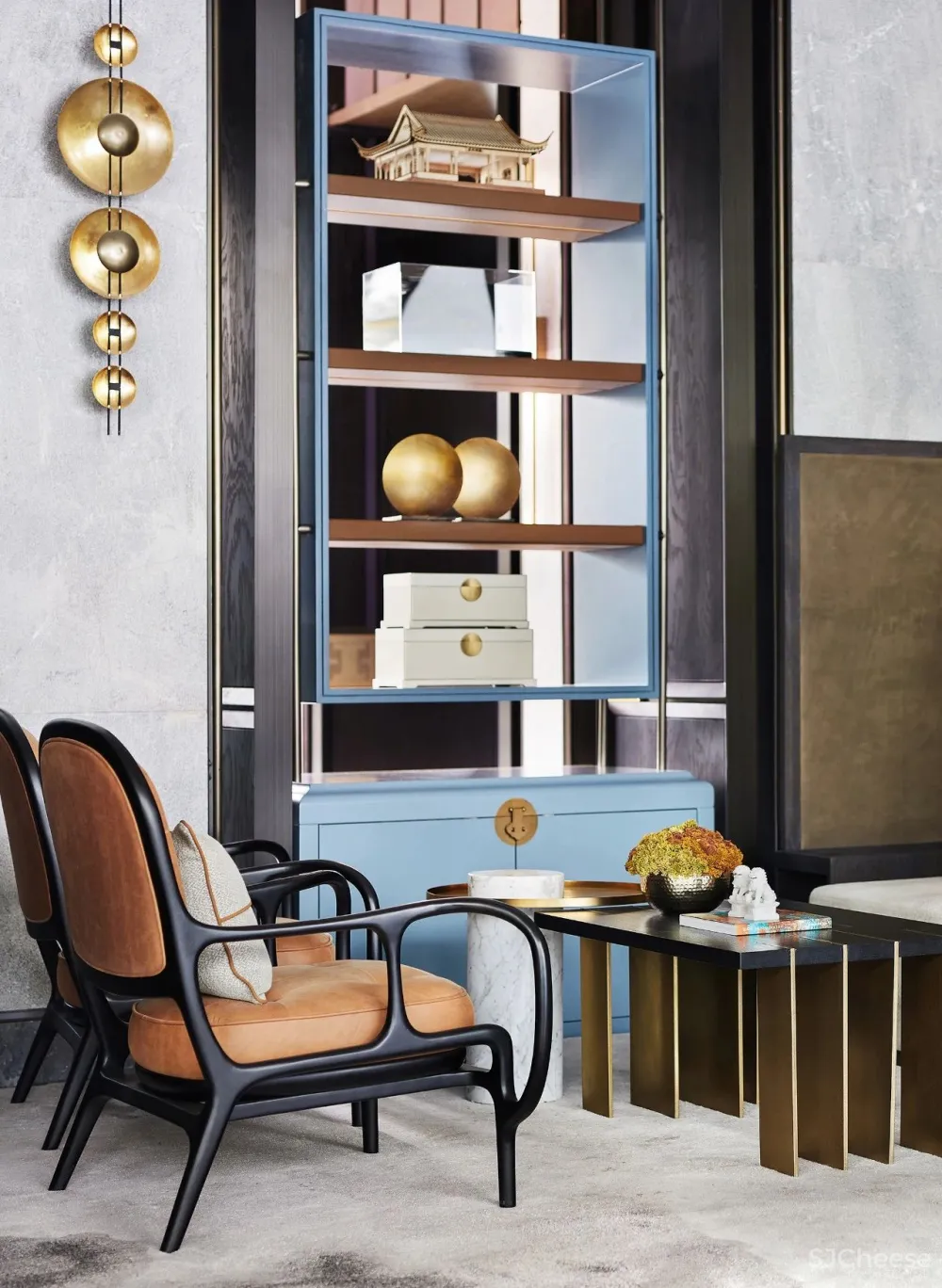 布鲁盟设计丨常州新城璞樾春秋售楼处 :典雅东方,借古开今