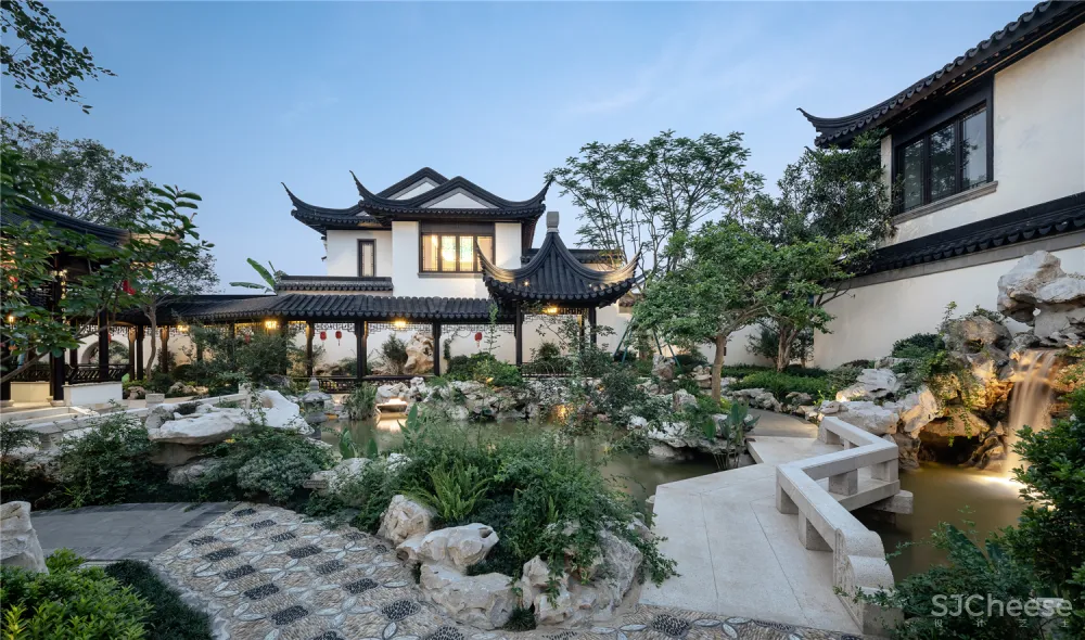 都说院子还是中国的美,这个项目再次示范中式院落如何复刻