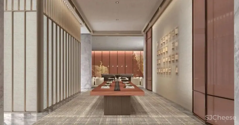 新城·凤凰台 体验中心,演绎那一抹红的诗情画意 牧笛设计