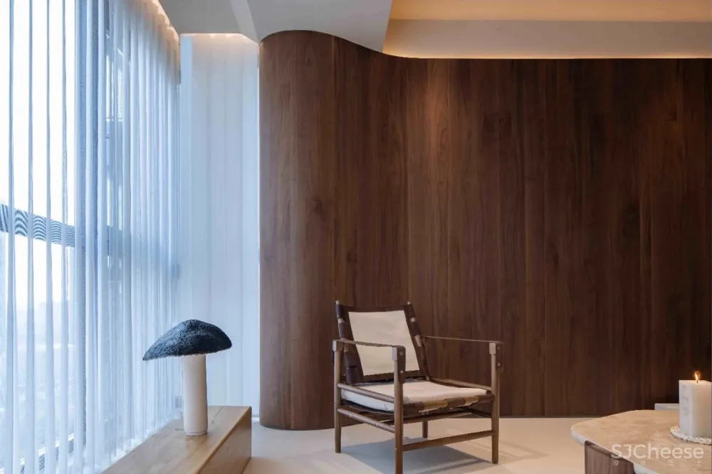 自然原木质感,品味现代简约的自然禅意 云行设计