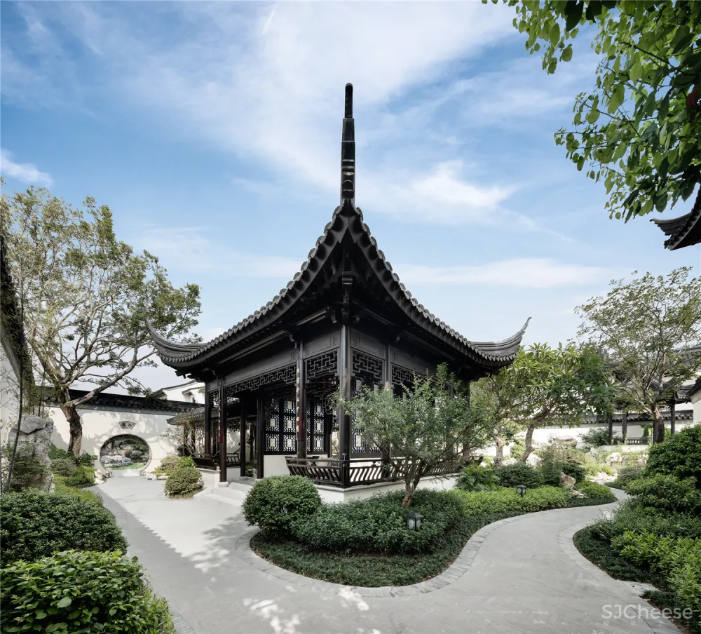 都说院子还是中国的美,这个项目再次示范中式院落如何复刻