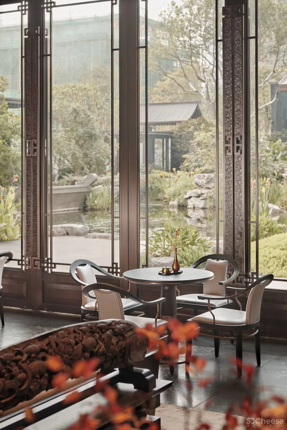 【创时空设计新作】以地为宣纸水为墨，写意东方山水画！