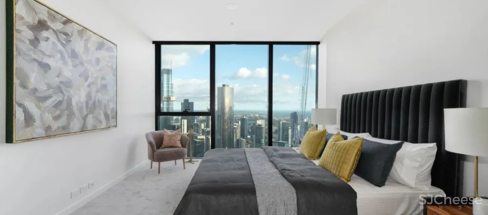 仅 11.5 米宽的「超薄款」高层公寓,奢华的顶层套房竟是简约范儿