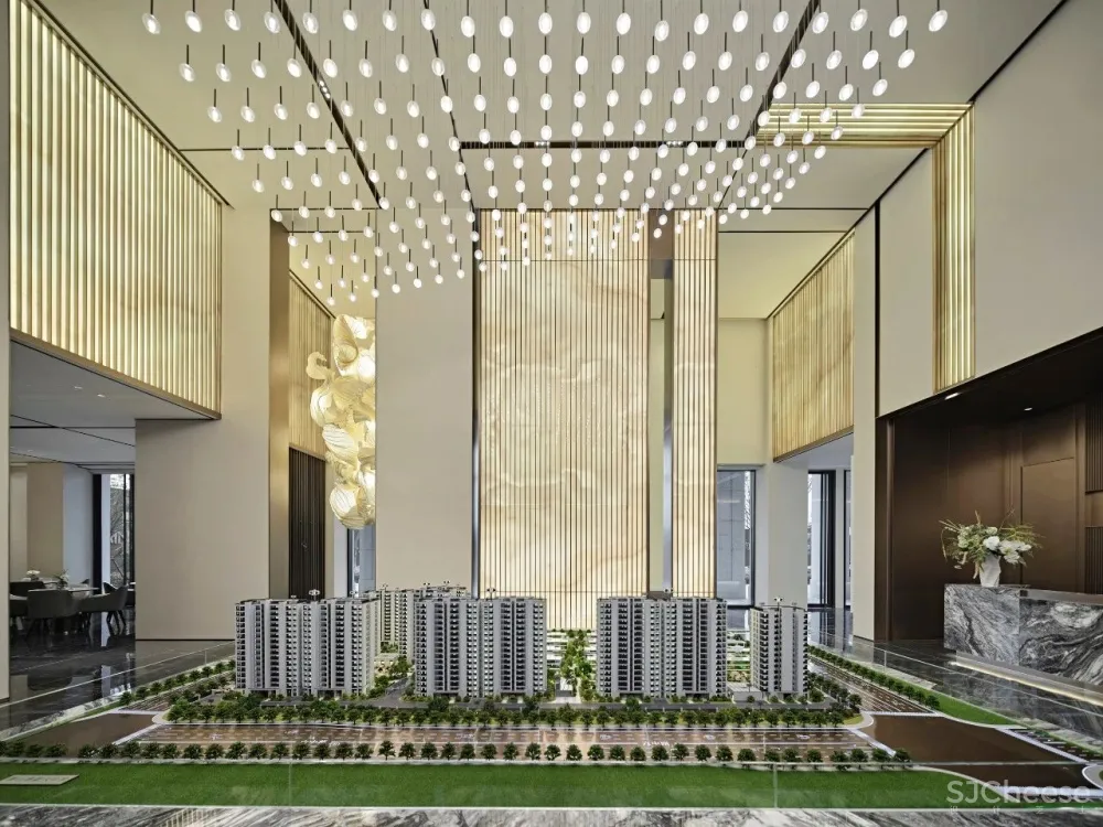 EH DESIGN 空间 月华流照萧然城 —— 金地·滨与城营销中心