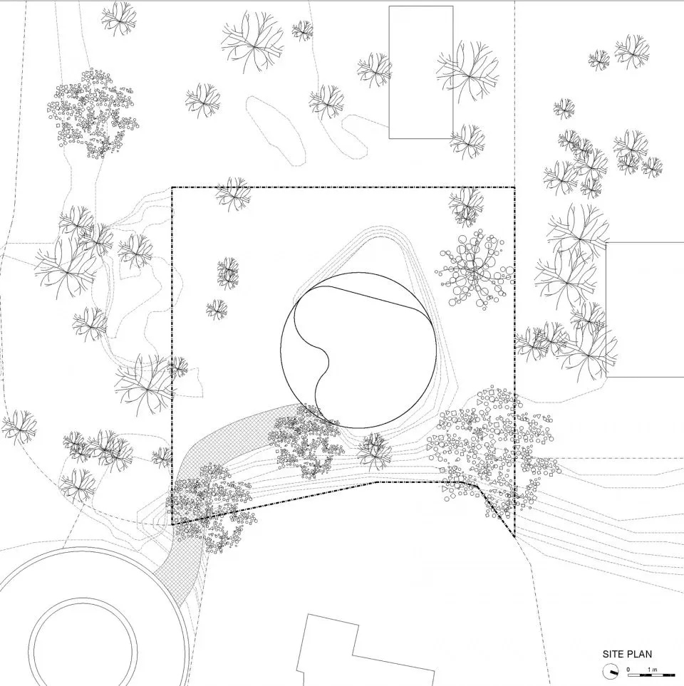 新作 再利用砖创造曲面外壳 gjG住宅 BLAF architecten