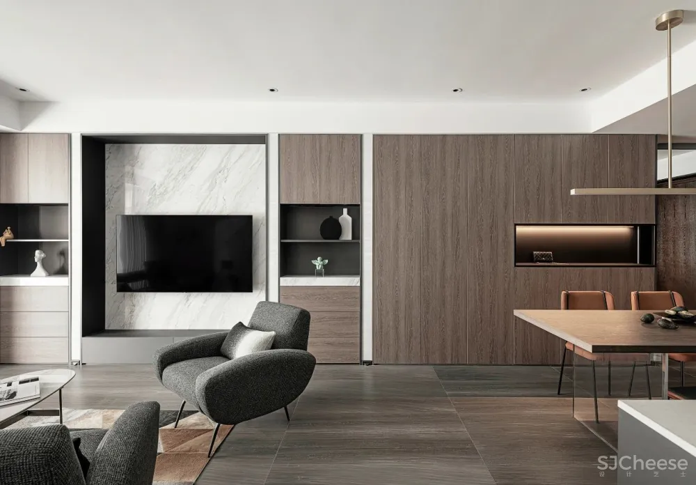 118㎡自然主义风格，32㎡豪华主卧，一个人住也太舒服！