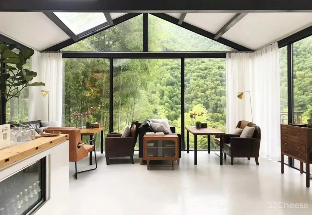 大墨空间 环抱青山,无愧自然