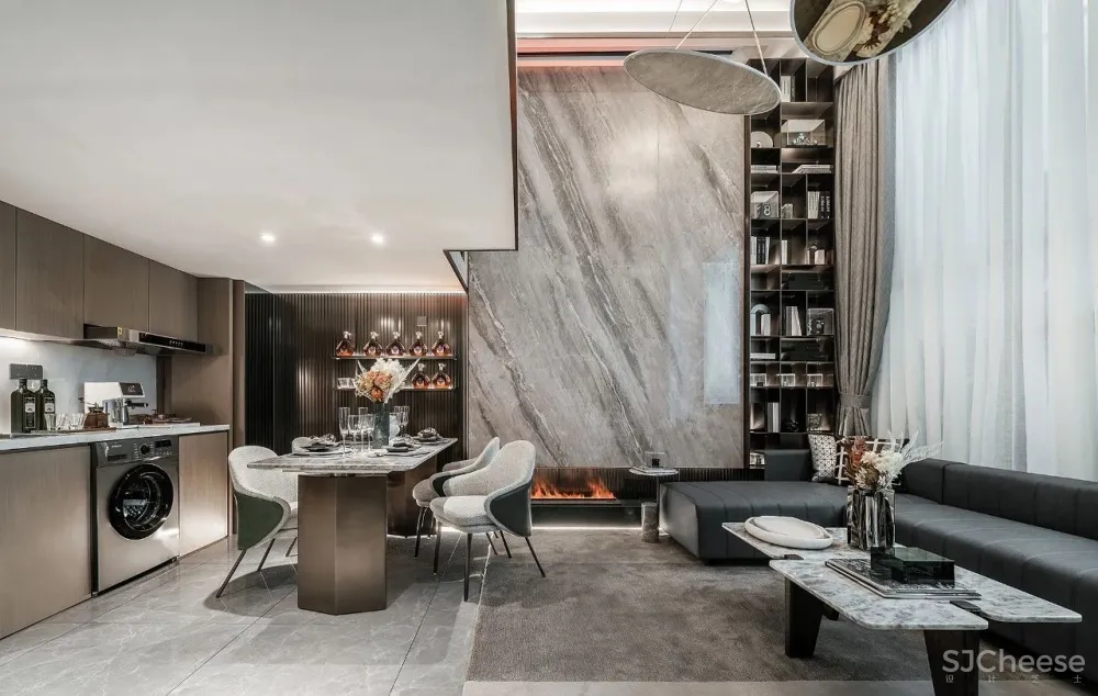 DAS大森设计：40m² - 50m²小而精loft，斜杠青年的挚爱！