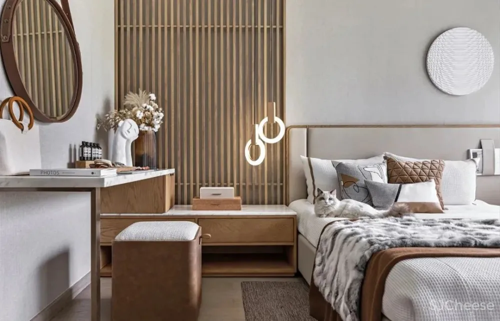 MUJI风,与猫咪共处的工程学美居 观致设计