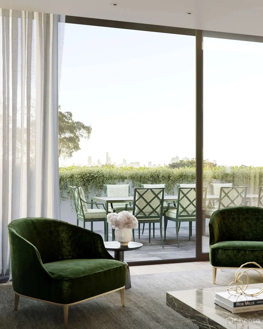 他做的公寓楼看起来像别墅,10套大平层户型还不一样,干净有格调的简约风太美了!