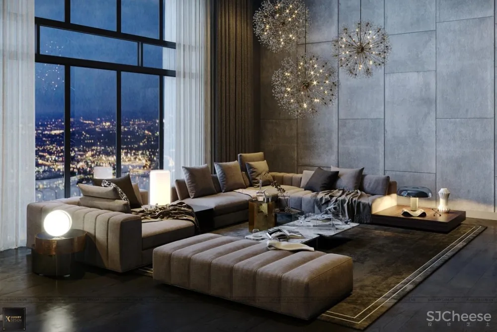 意式极简轻奢设计,优雅!