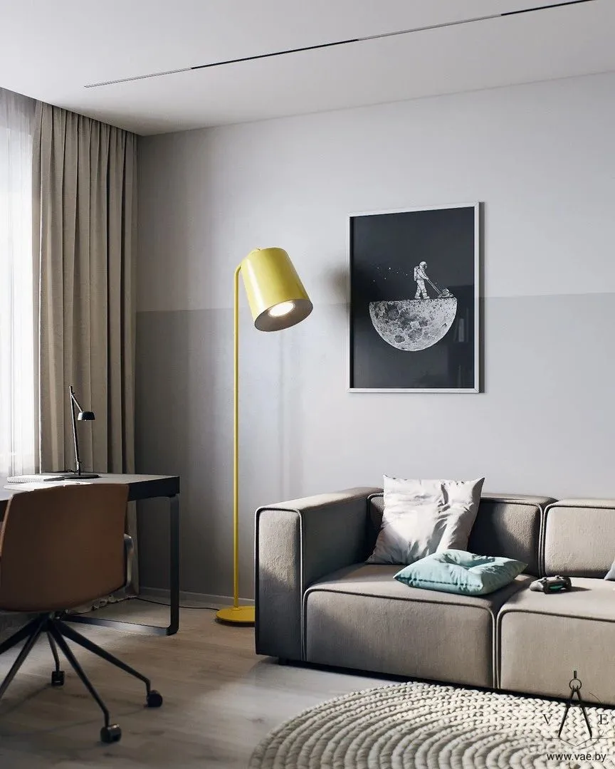 70㎡简约私宅,精简凝练!