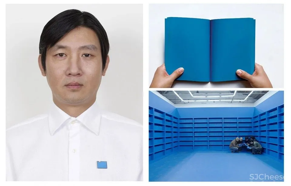 九层塔的蓝色塔基,深圳 王子耕