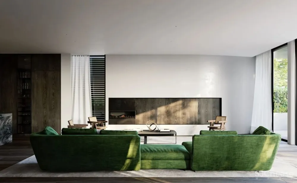 他做的公寓楼看起来像别墅,10套大平层户型还不一样,干净有格调的简约风太美了!