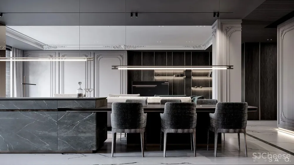 简约线条灰色系,一半是设计,一半是艺术