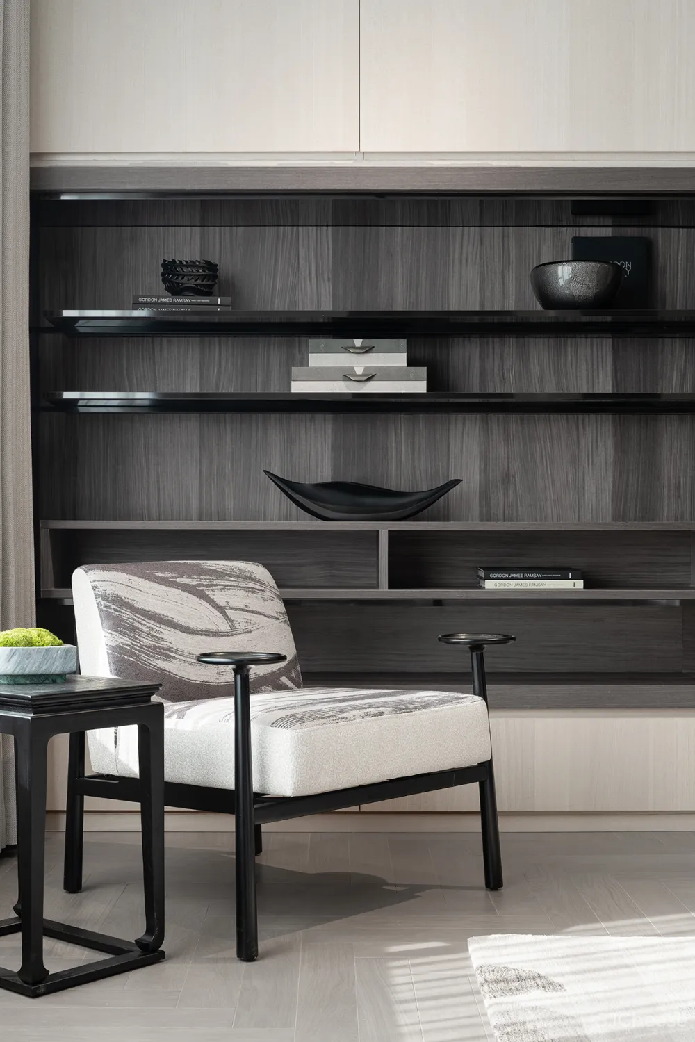 178㎡清冷色系，演绎宋代美学的简静纯粹！