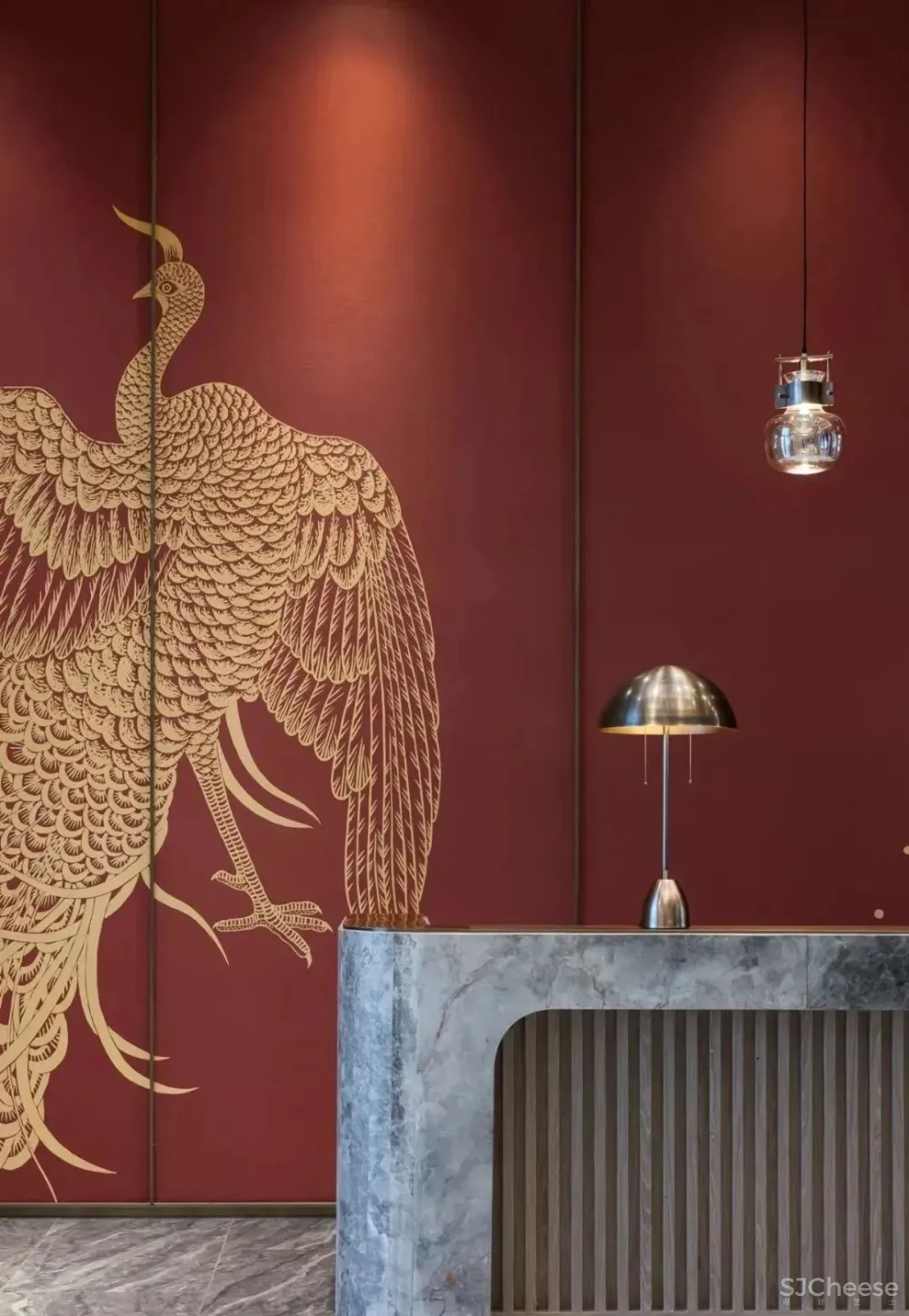 新城·凤凰台 体验中心,演绎那一抹红的诗情画意 牧笛设计