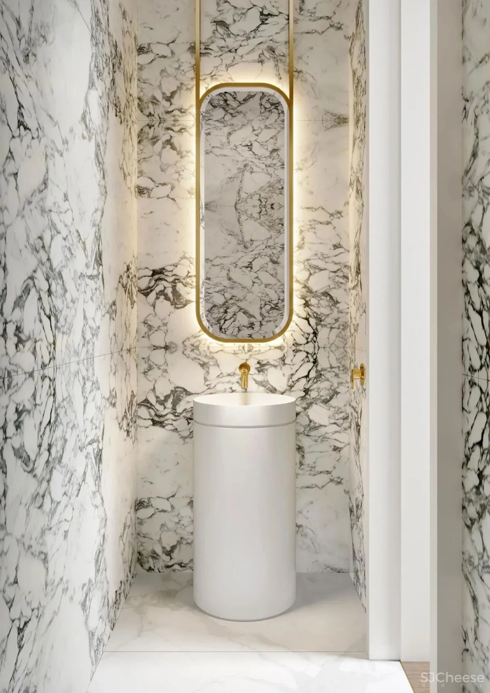 他做的公寓楼看起来像别墅,10套大平层户型还不一样,干净有格调的简约风太美了!