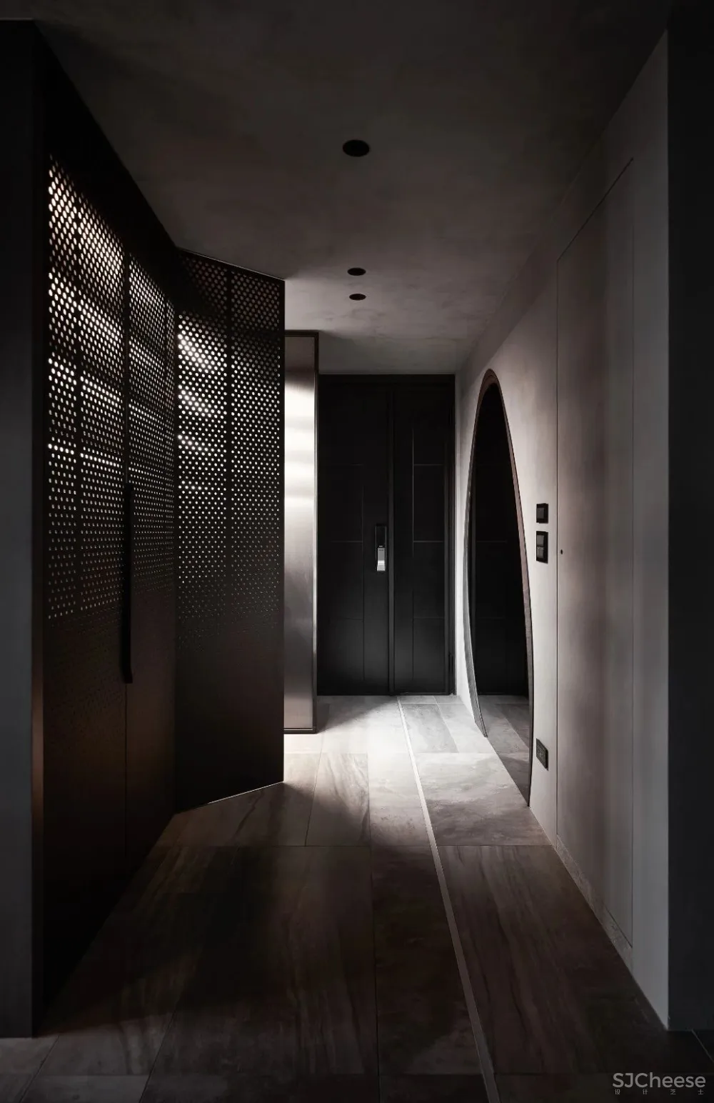 105㎡冷酷黑私宅,年轻人大胆追求前卫之家! 新澄设计