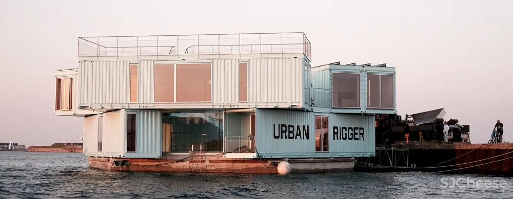 BIG创始人私宅大公开!把“破船”爆改成豪宅,竟然连个热水澡都没法洗?